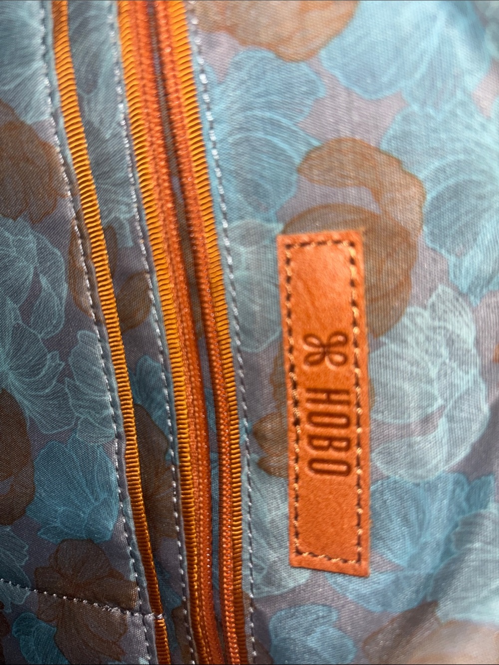 HOBO Brown Leather Hobo Shoulder Bag with Braided Strap - Picture 4 of 4